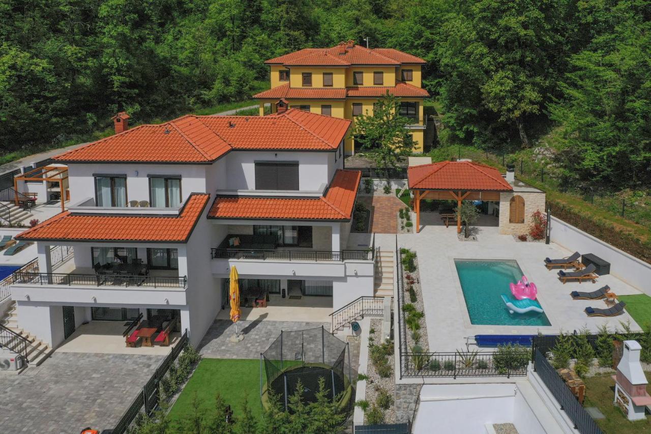 Villa Suzana Grijani Bazen I Biljar Na Otvorenom Veprinac 外观 照片